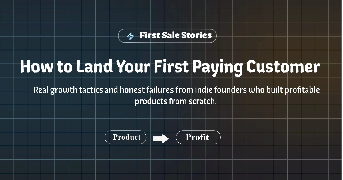 First Sale Stories